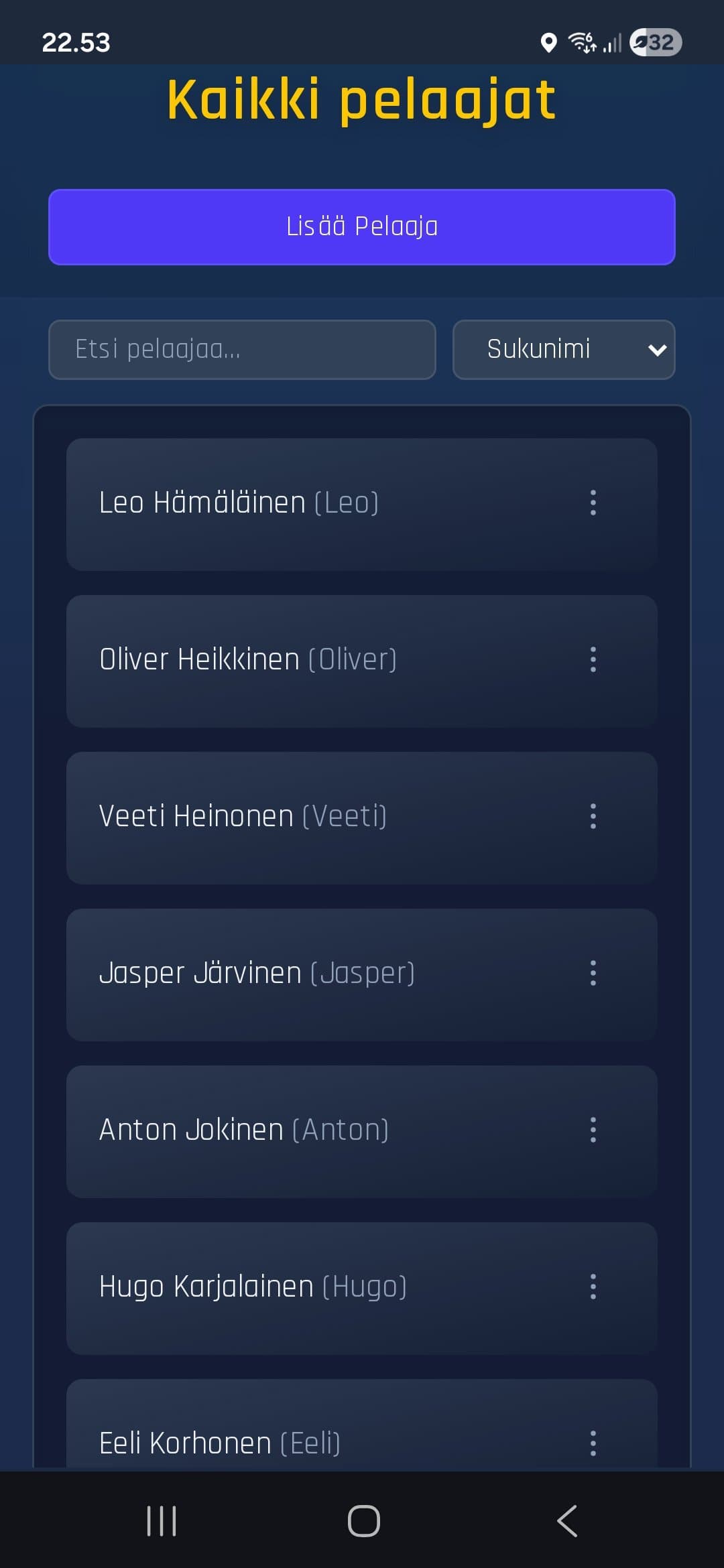 App screenshot