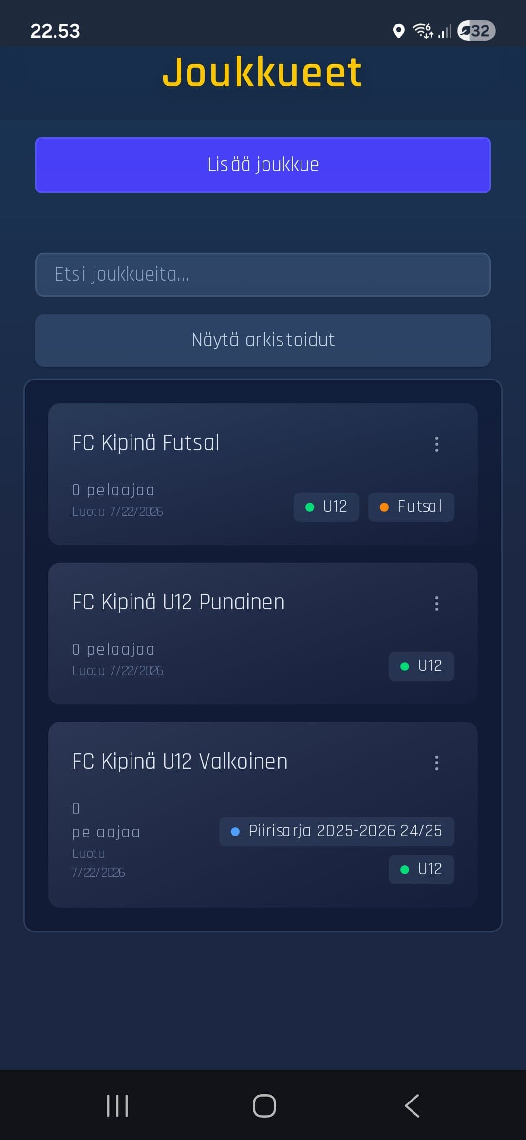 App screenshot