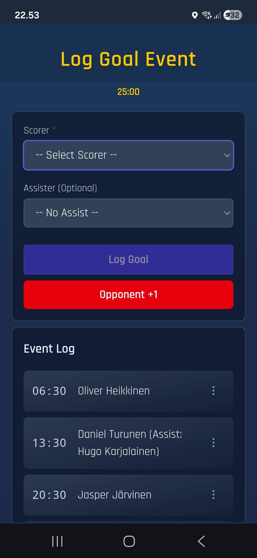 App screenshot