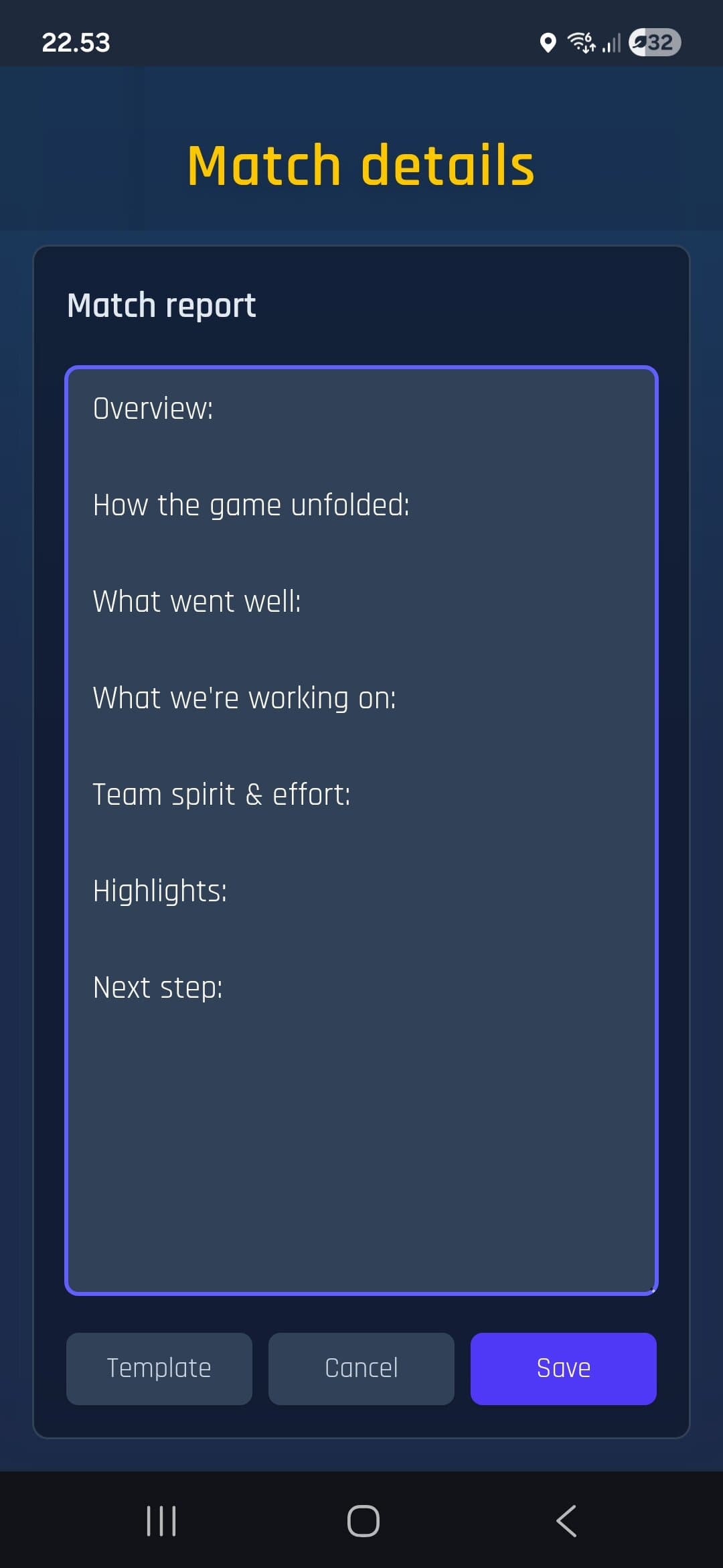 App screenshot