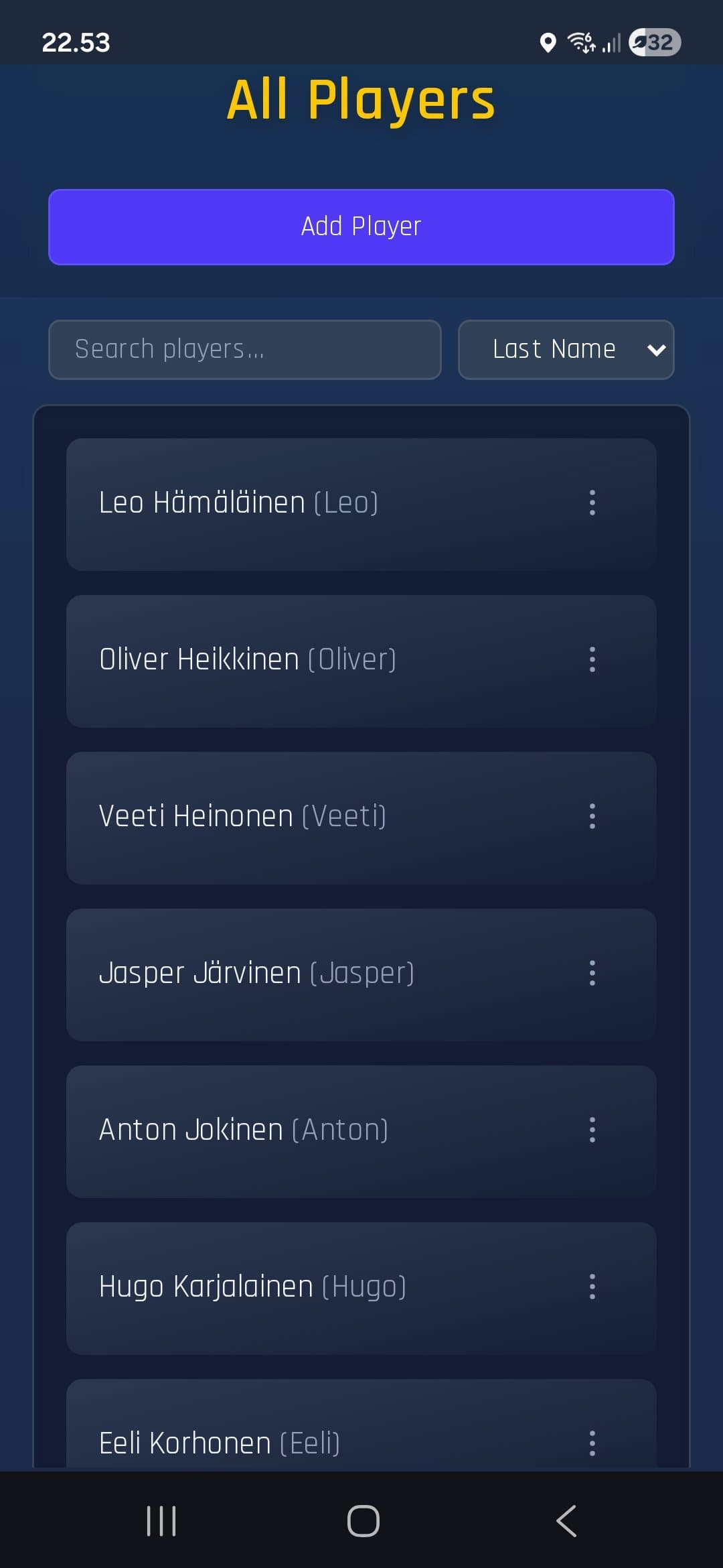 App screenshot