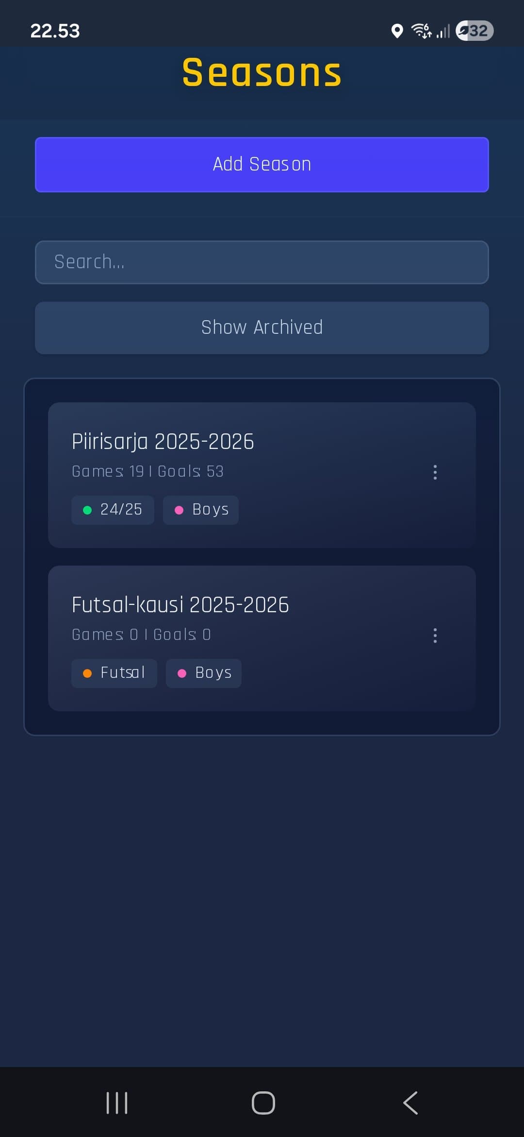 App screenshot