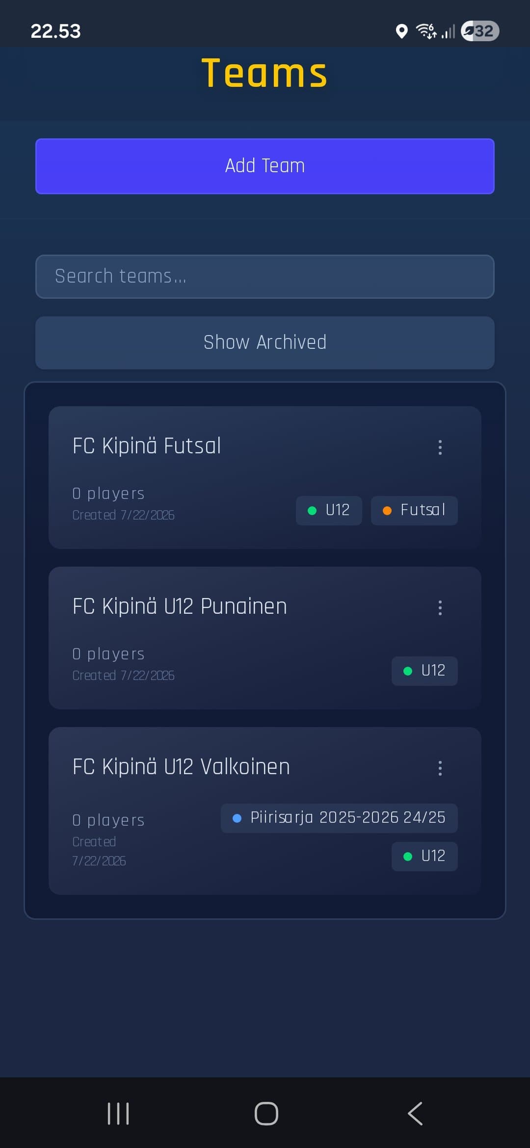 App screenshot